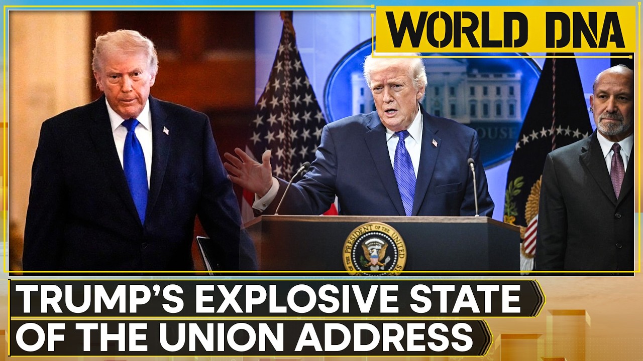 LIVE: US President Donald Trump's State Of The Union Address | UNGA Adopts Resolution On Ukraine