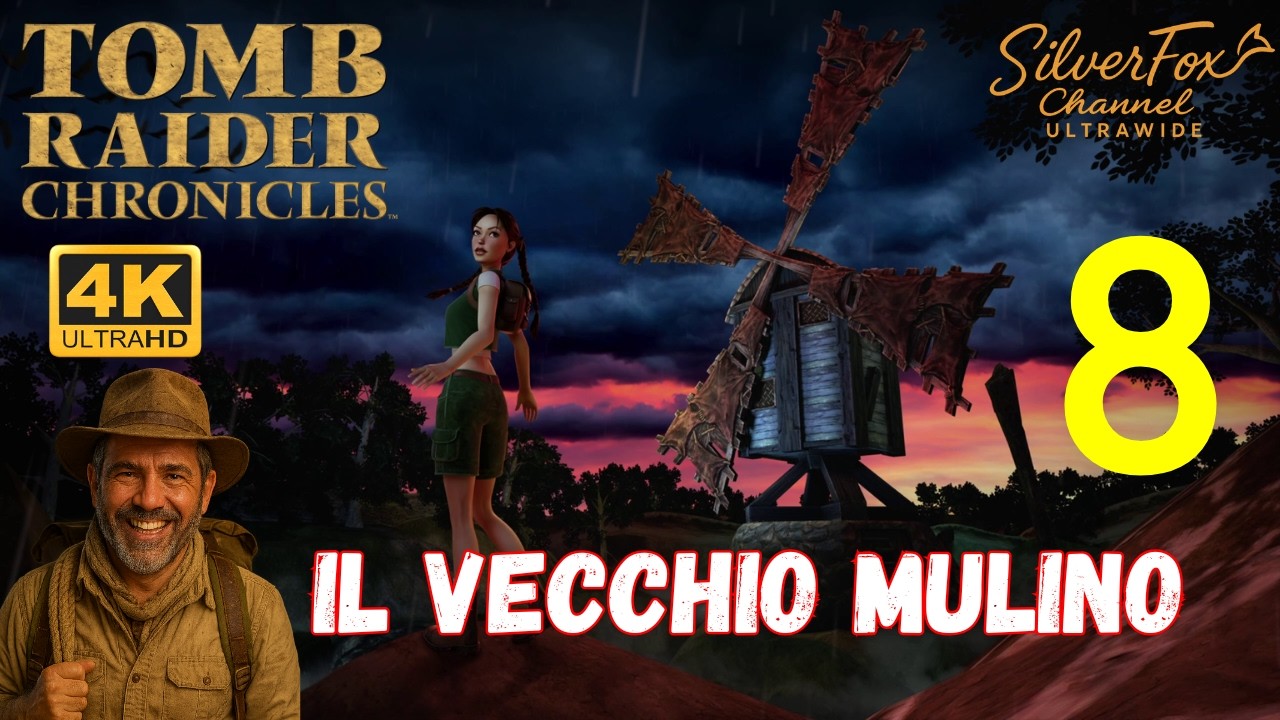 TOMB RAIDER 5 CHRONICLES - IL VECCHIO MULINO - Gameplay ITA - Walkthrough - 08 - Ultrawide - 21:9