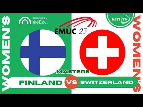 Finland (FIN) vs Switzerland (SUI) — WOMEN MASTERS — Euro Masters — EMUC 2023 Bologna, Italy