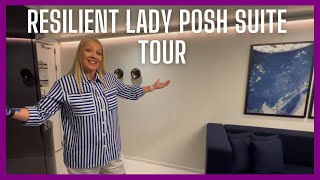 Virgin Voyages Resilient Lady Posh Suite Tour. Cabin 15315Z
