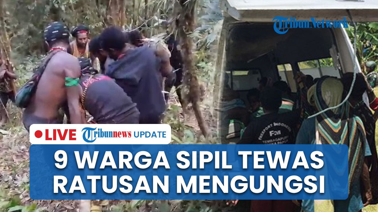 LIVE: Darurat Keamanan di Puncak Papua Tengah 14 Hari: 9 Orang Tewas, Ratusan Warga Mengungsi
