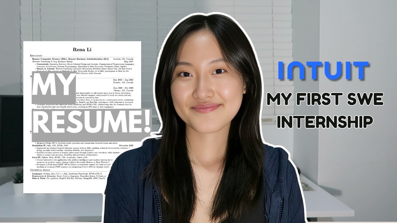 How I Landed My First Software Engineering Internship - YouTube