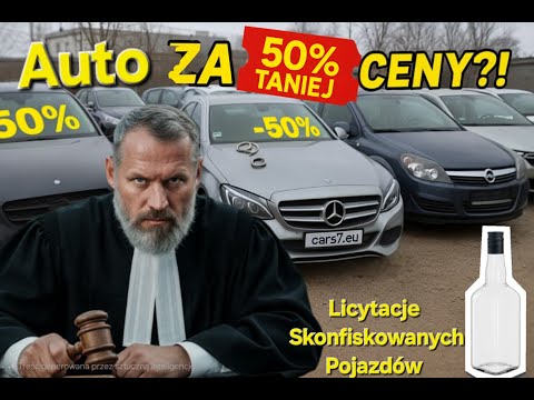 Buy a car for 50% of its value! Tax office car auctions. Drunk drivers' cars at auction