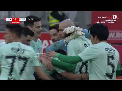 GOOOL! UTA - Sepsi 0-1. Haruț deschide scorul la Arad! Execuție superbă, la colțul lung