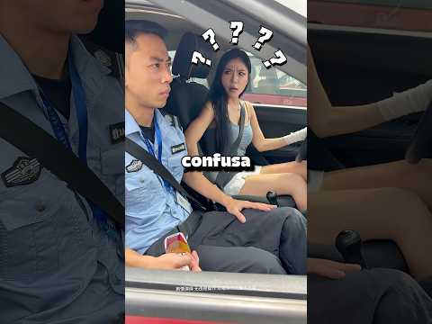 ELA NÃO ENTENDEU OS SINAIS DO INSTRUTOR 😂🚗
