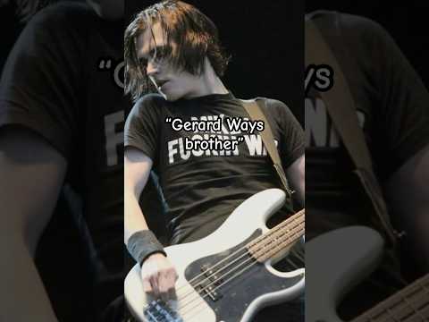 mikey is his own person and not just “gees brother” #mcr #mikeyway #gerardway #emo