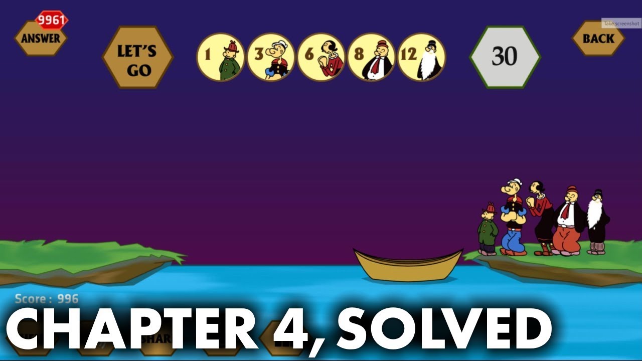 River IQ  -IQ Test: Chapter 4 Solution and Walkthrough