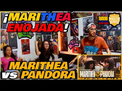 🔴COLOMBIANOS REACCIONAN a MARITHEA vs PANDORA - ¡MARITHEA ENOJADA! [FMS COLOMBIA 2025]