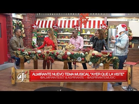 Almirante y Aspirante presenta su nueva tema musical "Ayer que la viste" #ATuVidaDaleAjí