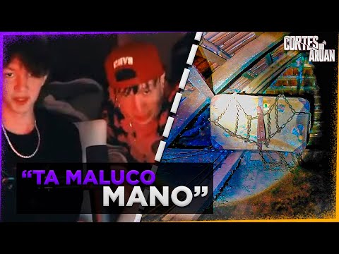 ARUAN E MANO PUNHAS REAGEM A ACHEI UMA MALA ANTIGA NA LENDA DO POLTERGEIST - CAÇADORES DE LENDAS