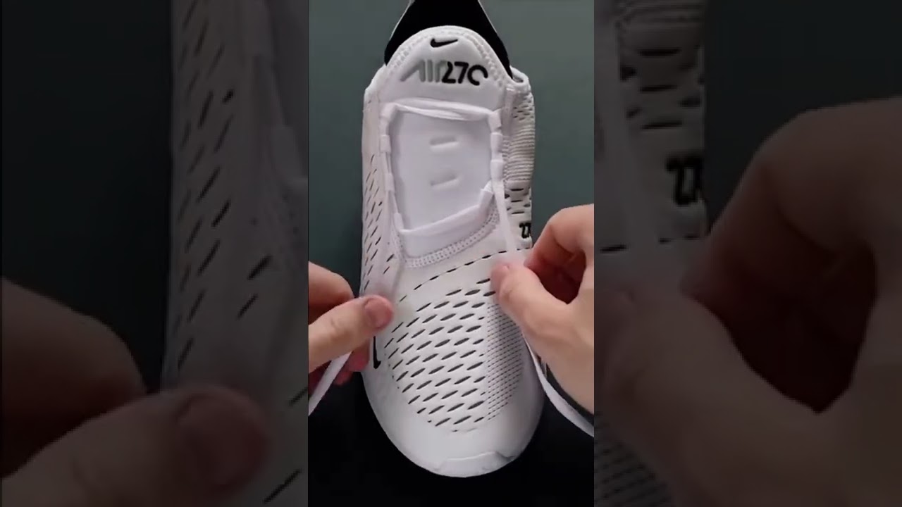 Watch Now Best way to Lace Air Max 270 - How to Lace Sneaker Tutorial 4K HD Best way to Lace Air Max 270 - How to Lace Sneaker Tutorial 4K HD