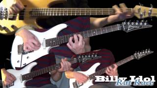Billy Idol - Rat Race (Guitar &amp; Bass cover)