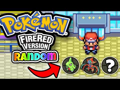 Can I beat Pokémon FireRed with a random team?