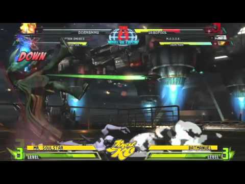 RAMnation MvC3 042211 - Soulstar vs Batmanuel - Loser's Bracket