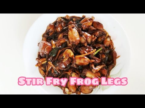 How to Cook Stir Fry Frog Legs with Genger. /Chinese Recipe.