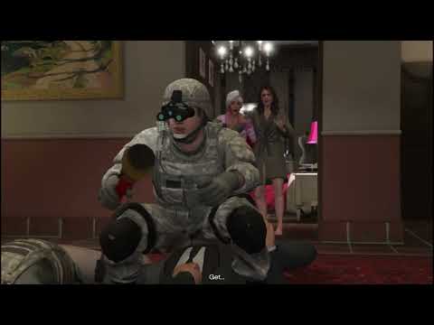 GTA V - Jimmy Saves Michael From Merryweather