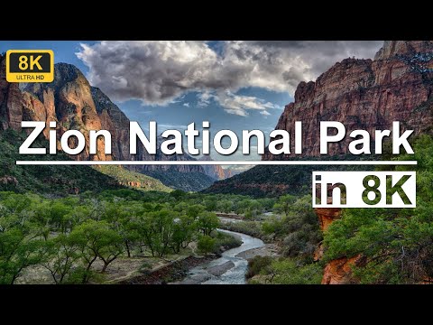 Zion National Park 8K Ultra HD Video  (60FPS) - A Haven of Earth | Zion National Park 8K UHD Footage