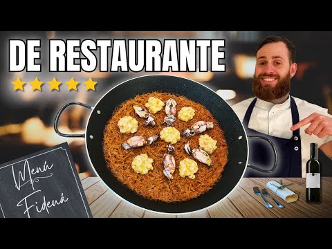 Cómo Hacer Una FIDEUA De Restaurante