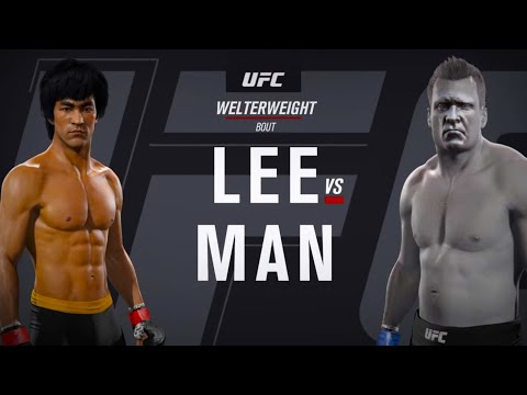 Bruce Lee vs. Silver Man (EA sports UFC 2)
