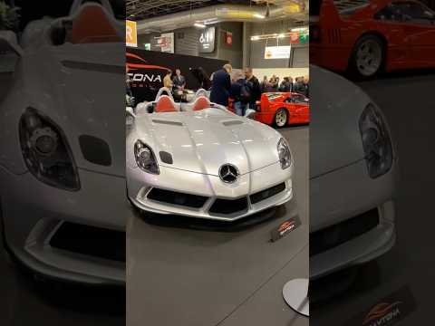 Mercedes McLaren SLR Stirling Moss Edition & Mercedes AMG ONE Retromobile Paris