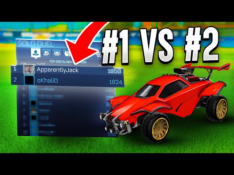 Rank #1 VS Rank #2 in Rocket League