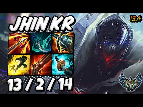 Jhin vs Draven ADC [ MVP ] Patch 13.4 Korea Challenger Season 13 🥇