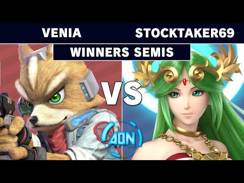 AON Ultimate 57 - Venia (Fox) vs Stocktaker69 (Palutena) Winners Semifinals - Smash Ultimate