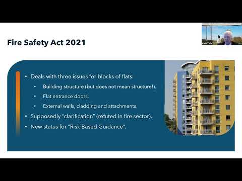 Update on fire safety legislation