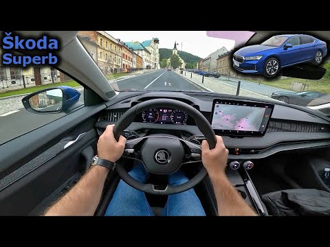 2024 Škoda Superb 2.0 TSI 4x4 DSG (new generation) | POV test drive