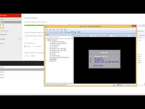 comment demarrer vmware