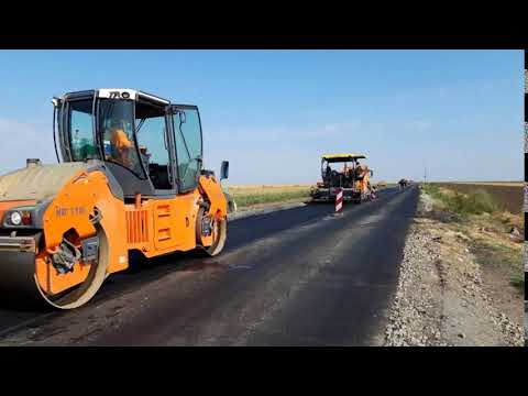 Lucrările de reparații asfaltice prin reciclare la rece, ef. pe DN 2C, între loc. Amara - Grivița