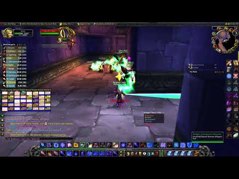 Eye Beam wipe on C'thun. Guildie PoV