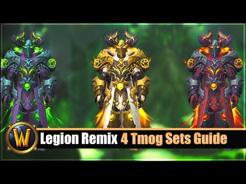 Legion Remix Tmog Guide: 4x Garnat of the Sargerei Commander