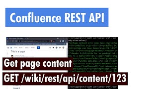 Confluence REST API - Get content body