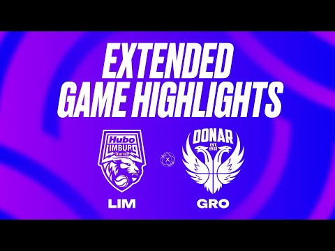 Hubo Limburg United vs. Donar Groningen Extended Game Highlights
