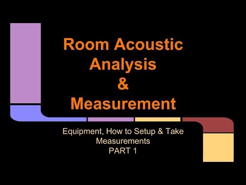 Room Acoustic Analysis/Measurement with Room Eq Wizard - Part 1