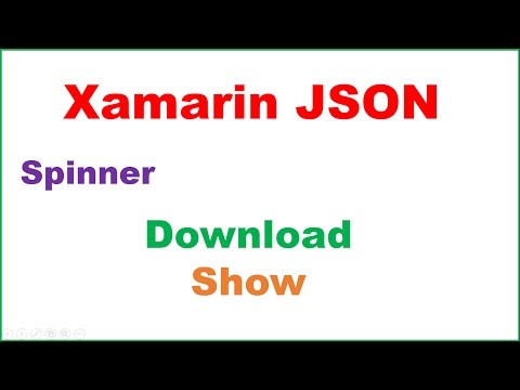 Xamarin Android JSON Ep.01 : Spinner - Fetch Async and Show [RestSharp]