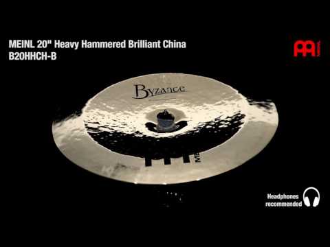 Meinl Cymbals B20HHCH-B Byzance 20" Heavy Hammered China, Brilliant (VIDEO) image 6