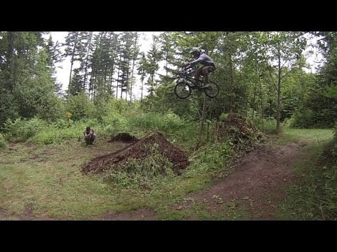 Big dirt jump!