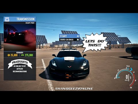 Need For Speed Payback - "TRANSMISSION" Cop chase