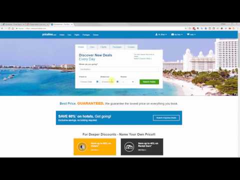 image-How to place a Priceline bid in name your price hotel rooms?