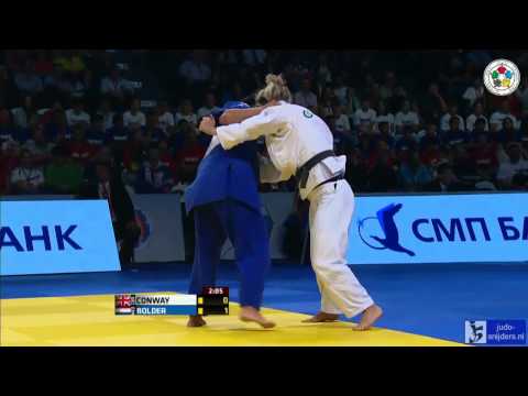 Judo 2013 Grand Slam Moscow: Conway (GBR) - Bolder (NED) [-70kg] bronze