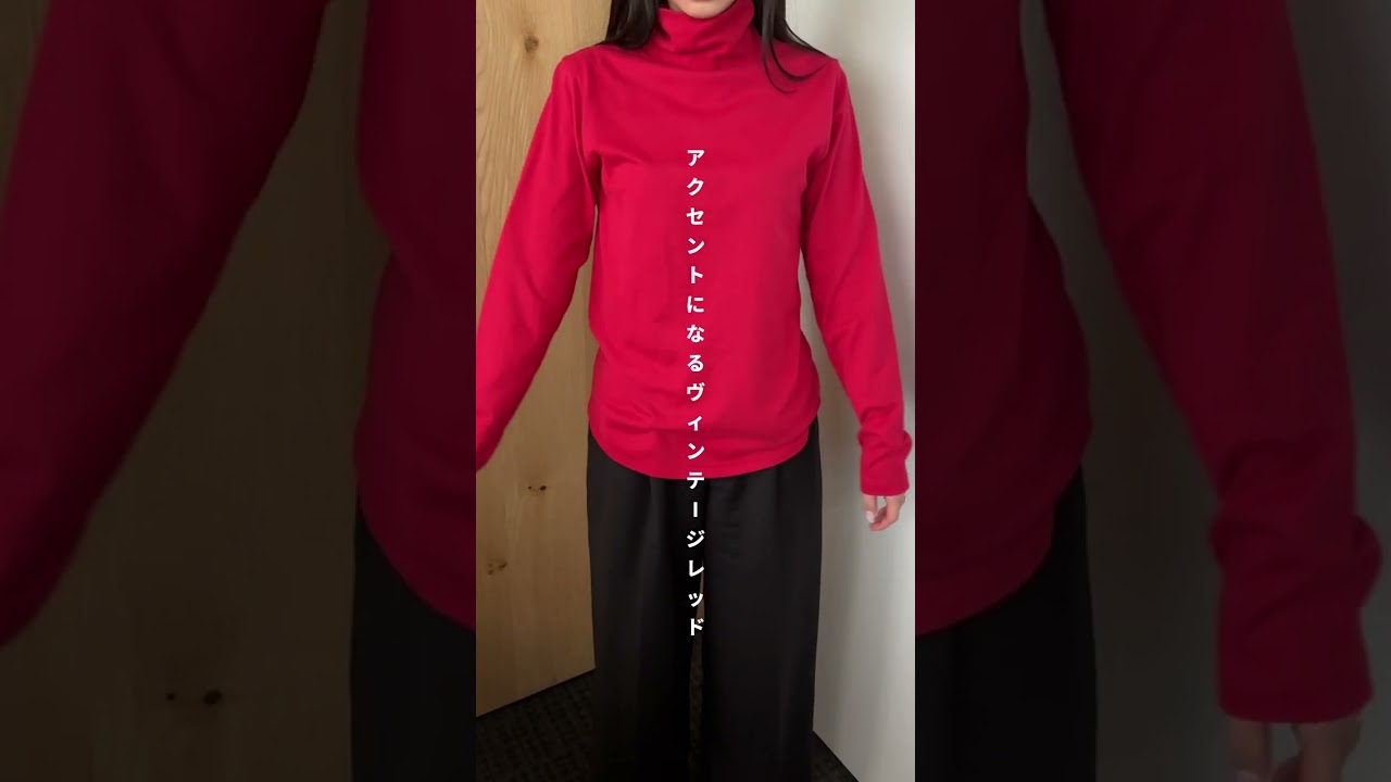 一度味わったら手放せない！やみつきタートルネック