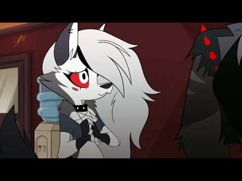 just 10 seconds of loona wagging her tail - Helluva Boss