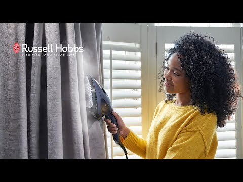 Effortlessly Steam and Iron in One Compact Appliance | Russell Hobbs 2-in-1 Steamer Supreme RHC470