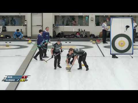 Chris Kennedy (Dunbar) Clears Free Guard Zone vs Koe - Saville Shootout - September 2024