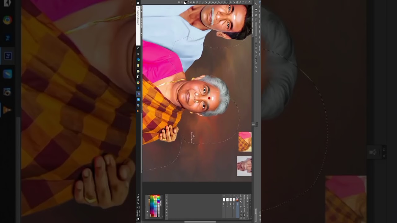 vector art drawing ⁉️💥 Whatsapp number 9944353408📱📥 booking your order 🤝#shorts #vectorart