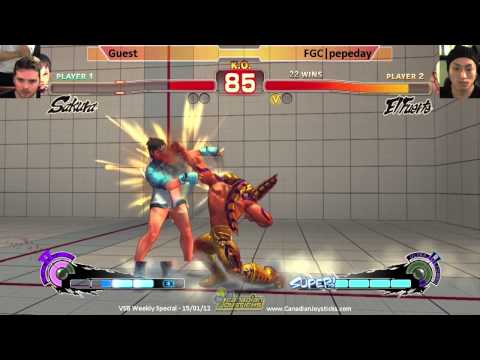 VSB Weekly Special - USF4 Casuals - Jay Rego vs Pepeday 2