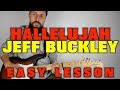 How To Play Jeff Buckley Hallelujah Easy Lesson