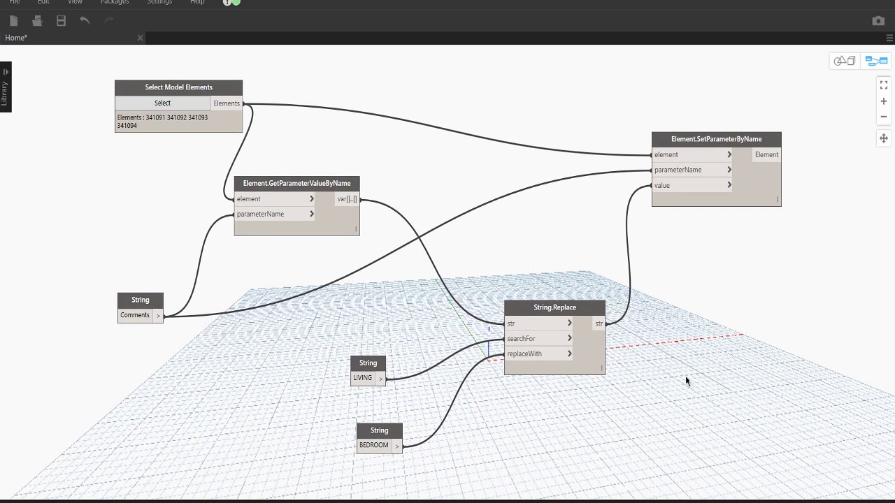 1.Dynamo node String Replace
